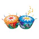 Bateria Bongo Infantil Melissa & Doug - Instrumento Musical Macio