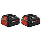 Bateria BOSCH GBA18V60-2PK 18V CORE18V de íon de lítio 6Ah x2 Bateria BOSCH GBA18V60-2PK 18V CORE18V de íon de lítio 6Ah x2