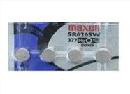 Bateria Botão 377 SR626SW Maxell 4 unidades Bateria Botão 377 SR626SW Maxell 4 unidades