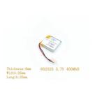 Bateria C/ 2 Fios 400 Mah 3,7 V 6mm X 25mm X 25mm 602525