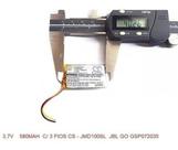 Bateria Caixa De Som Go C/ 3 Fios 3,7v 580mah