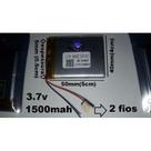 Bateria com 2 fios 5mmx40mmx50mm