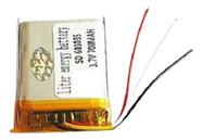 Bateria Com 3 Fios 603035 3,7v 700mah 6mm X 30mm X 35mm
