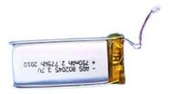 Bateria Compativel Com Ejeas Q7 Aqs 802045 Com Conector !