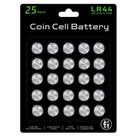 Bateria CPANCELL LR44 AG13 Pacote com 25 Unidades de Longa Duração
