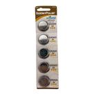 Bateria CR2025 Para Balanças Calculadoras, brinquedos, e Controles Golden Power Bateria CR2025 Para Balanças Calculadoras, brinquedos, e Controles Golden Power