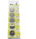 Bateria CR2430 3V Flex Pilha Botao Moeda C/5 Unidades