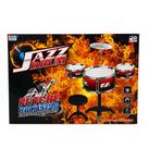 Bateria de Brinquedo Infantil Future Rockstar 3 Tambores e 1 Prato