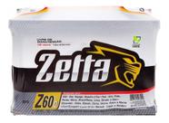Bateria de Carro Zetta Z60Ah 12V 60Ah Livre de Manutenção (Gol - Palio - Uno - Celta)