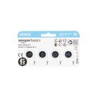 Bateria de célula de lítio CR1632, 3 V, pacote com 4 Amazon Basics Bateria de célula de lítio CR1632, 3 V, pacote com 4 Amazon Basics