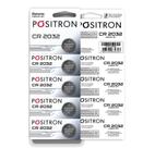 Bateria de Lithium CR2032 3v 5 Unidades Positron