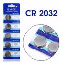 Bateria De Lítio Cr2032 3v Cartela C/ 5 Pçs
