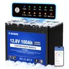 Bateria de lítio DC HOUSE 12V 100Ah resistente ao frio com Bluetooth Bateria de lítio DC HOUSE 12V 100Ah resistente ao frio com Bluetooth