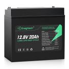 Bateria de lítio LiFePO4 Enegitech 12V 20Ah com mais de 2000 ciclos