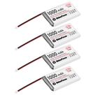 Bateria de lítio recarregável MakerFocus 952540 3,7V 1000mAh x4 Bateria de lítio recarregável MakerFocus 952540 3,7V 1000mAh x4