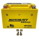 Bateria De Moto Motobatt Gel Mtx9a Dafra Next 250 = Ytx9bs
