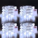 Bateria de Natal Fairy Lights echosari 4 x 16,4 pés e 50 LEDs