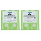 Bateria de rádio bidirecional Kastar 4,8 V 1000 mAh de substituição, pacote com 2 unidades
