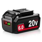 Bateria de reposição Bathon 20V 6.0Ah Solo de íon de lítio PerCore