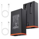 Bateria de reposição Lesaps, pacote com 2 unidades de 5000mAh para Moultrie Edge Bateria de reposição Lesaps, pacote com 2 unidades de 5000mAh para Moultrie Edge