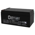Bateria de substituição Bateria Mighty Max 12V 3AH SLA B&B BP3-12