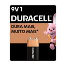 Bateria Duracell 9V Alcalina com 1 Unidade