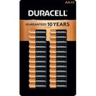 Bateria Duracell Coppertop Alkaline AA, pacote com 48 Bateria Duracell Coppertop Alkaline AA, pacote com 48