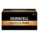 Bateria Duracell Coppertop MN1604BKD alcalina 9V (pacote com 12)