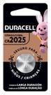 Bateria Duracell CR2025 (moeda de lítio de 3 V), 1 unidade Bateria Duracell CR2025 (moeda de lítio de 3 V), 1 unidade