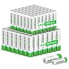 Bateria DURNERGY AA e AAA alcalina 1,5 V, pacote com 100