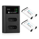 Bateria e carregador FirstPower NP-BX1 para Sony ZV-1 e mais