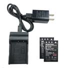 Bateria e carregador para filmadora ORDRO HDR-AC3 com 2 NP-120 Bateria e carregador para filmadora ORDRO HDR-AC3 com 2 NP-120