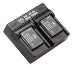 Bateria e carregador para Olympus Tough TG-6, TG-5, TG-Tracker