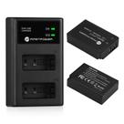 Bateria e carregador USB duplo FirstPower LP-E17 x2 Canon EOS