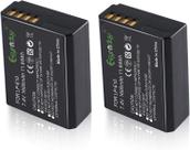 Bateria Eeyrnduy LP-E10 1600mAh para Canon EOS Rebel T7 T6 T5 T3