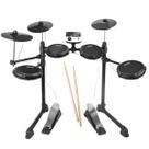 Bateria Eletrônica 7 Pads Midi Usb 165 Timbres Para Adultos E Crianças Mxt Md200c