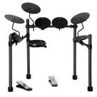 Bateria Eletrônica D Tech Electra Preta - Brinde Tapete Exclusivo