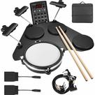 Bateria Eletrônica Portátil CPD1000 com Módulo Som USB MIDI, Pedal Dup, Pads de Caixa Silenciosos em Mesh e Mais de 220 Sons Bateria Eletrônica Portátil CPD1000 com Módulo Som USB MIDI, Pedal Dup, Pads de Caixa Silenciosos em Mesh e Mais de 220 Sons