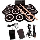 Bateria Eletrônica Spring 9 Pads com entrada USB