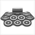 Bateria Eletronica Spring 9 Pads Cor Preto Dobrável
