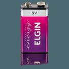Bateria Elgin Recarregável 9v 250mah Até 1000 Recargas