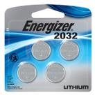 Bateria Energizer CR2032 de Lítio 3V Pacote com 4 Unidades