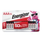 Bateria Energizer Max AAA Alcalina de 16 unidades