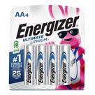 Bateria Energizer Ultimate Lithium AA, pacote com 4