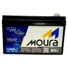 Bateria Estacionária 12MVA-7 Selada Tecnologia VRLA 7Ah 12V - Moura