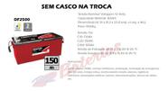 Bateria Estacionaria Freedom Df2500 165ah Sem Casco Na Troca