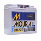 Bateria estacionária p/ nobreak 12mva-18 12v-18ah/20h moura