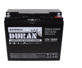 Bateria Estacionária Selada VRLA 18Ah 12V Nobreak - Duran Bateria Estacionária Selada VRLA 18Ah 12V Nobreak - Duran