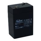 Bateria Estacionária VRLA 6V 4,5Ah Kaise KB645 Segurança Nobreak Alarme Cerca Luz
