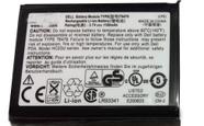 Bateria EXMUMCMR T6476 3,7 V 1100 mAh para Dell Axim X50/X50v/X51/x51V